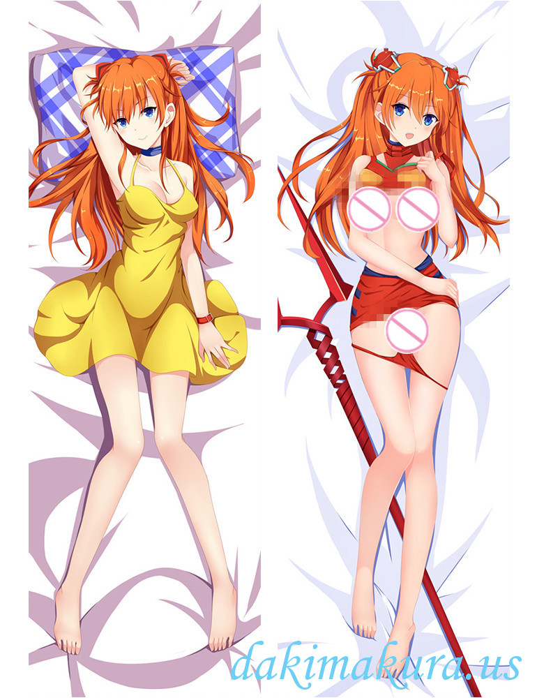 Asuka Langley Sohryu - Evangelion Anime Dakimakura Japanese Hugging Body Pillow Cover